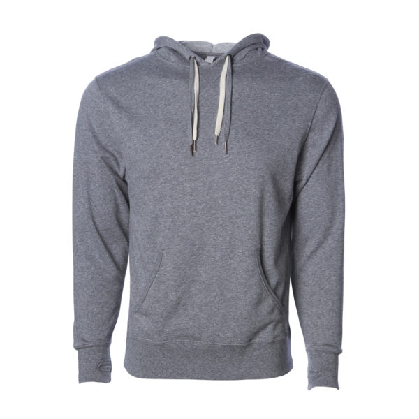 UNISEX HEATHER FRENCH TERRY HOODED PULLOVER
